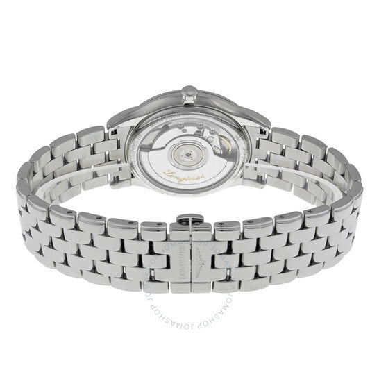 لونجين، ساعة رجالية أوتوماتيكية رائدة بمينا أبيض