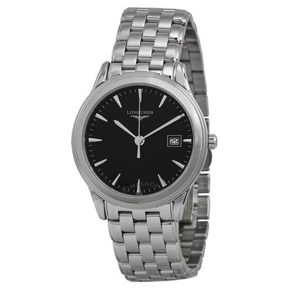 Longines, Flagship Black Dial Stainless Steel Men's Watch L47164526