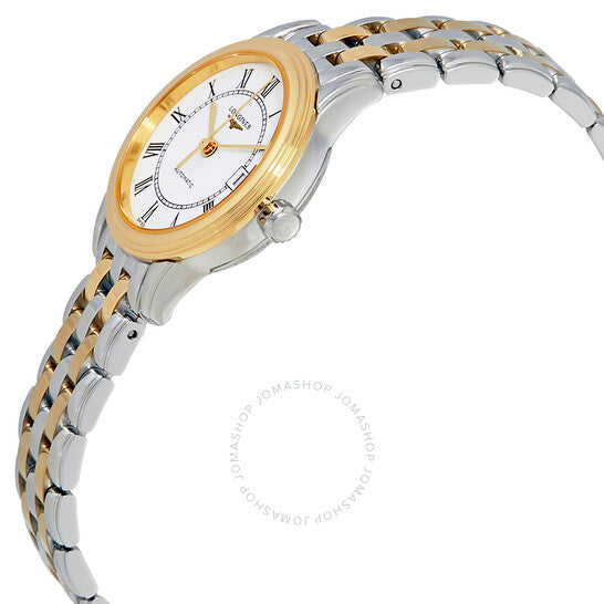 Longines, Flagship White Dial Automatic Ladies Watch