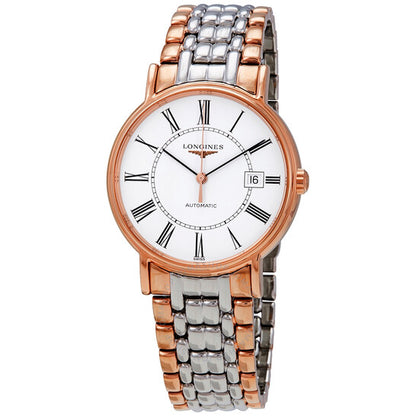 Longines, Flagship Automatic White Dial Two-tone Men's Watch