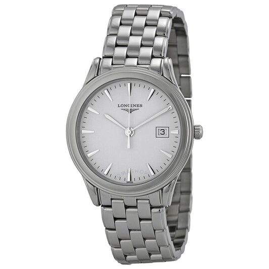 Longines, Flagship White Dial Stainless Steel Men's Watch L47164126