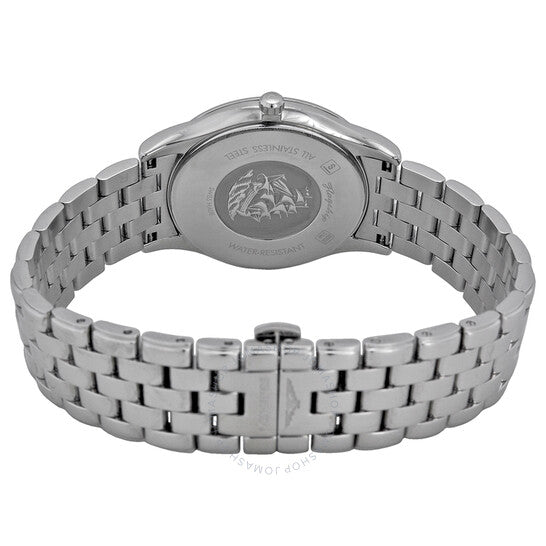 Longines, Flagship White Dial Stainless Steel Men's Watch L47164126