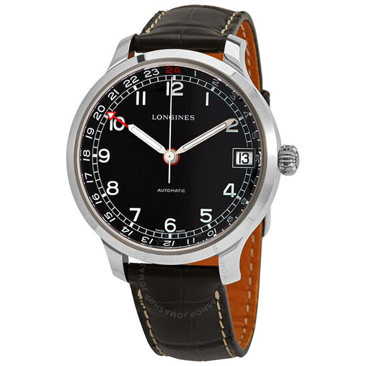 Longines, Heritage Automatic Black Dial Men's Watch