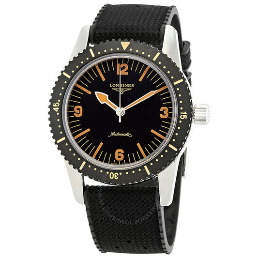 Longines, Heritage Automatic Black Dial Men's Watch