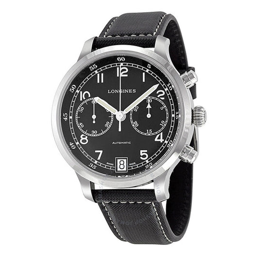 Longines, Heritage Military 1938 Chronograph Black Dial Men's Watch L27904530
