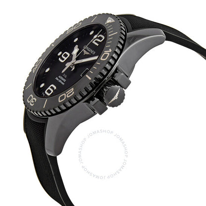 Longines, Hydroconquest Automatic All Black Ceramic Men's 43mm Watch