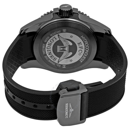 Longines, Hydroconquest Automatic All Black Ceramic Men's 43mm Watch