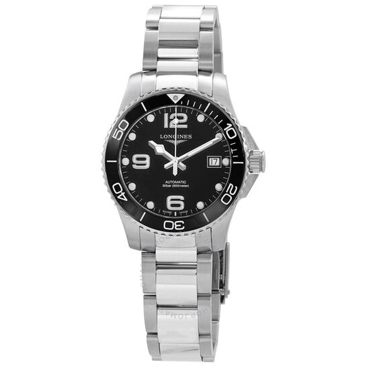 Longines, HydroConquest Automatic Black Dial Men's Watch