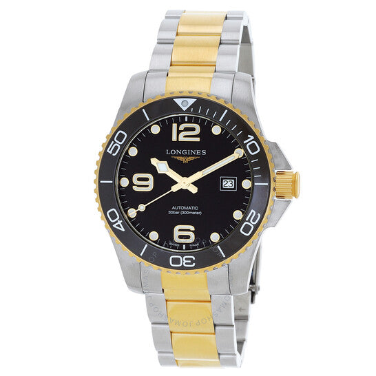 Longines, HydroConquest Automatic Black Dial Men's Watch