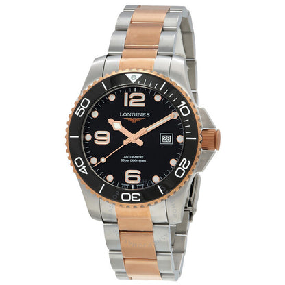 Longines, Hydroconquest Automatic Black Dial Men's Watch
