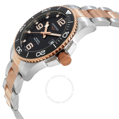 Longines, Hydroconquest Automatic Black Dial Men's Watch