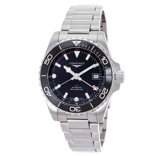 Longines, Hydroconquest Automatic Black Dial Men's Watch