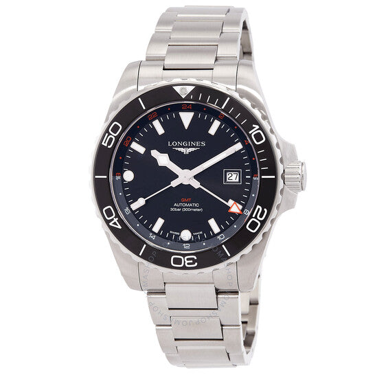 Longines, Hydroconquest Automatic Black Dial Men's Watch