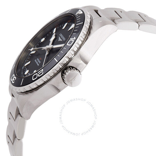 Longines, Hydroconquest Automatic Black Dial Men's Watch