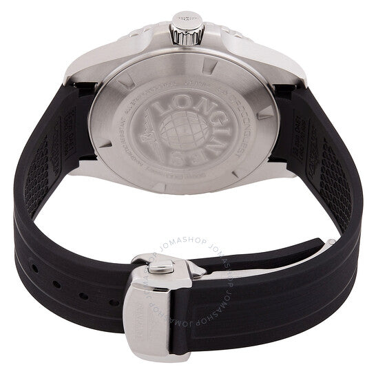 لونجين، ساعة هيدروكونكويست أوتوماتيكية للرجال بمينا أسود L38904569