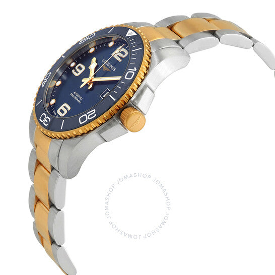 لونجين، ساعة هيدروكونكويست أوتوماتيكية للرجال بمينا أزرق