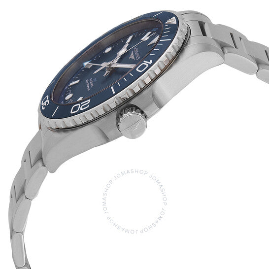 لونجين، ساعة هيدروكونكويست أوتوماتيكية للرجال بمينا أزرق