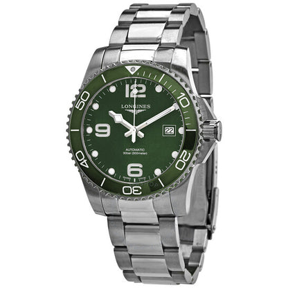 Longines, HydroConquest Automatic Green Dial Men's Watch