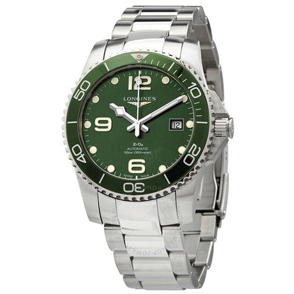 Longines, HydroConquest Automatic Green Dial Men's Watch