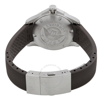 لونجين، ساعة هيدروكونكويست أوتوماتيكية للرجال بمينا رمادي