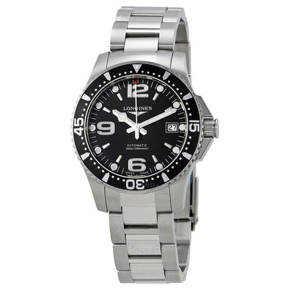 Longines, HydroConquest Automatic Black Dial Men's 39 mm Watch
