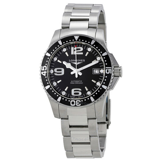 Longines, HydroConquest Automatic Black Dial Men's 39 mm Watch