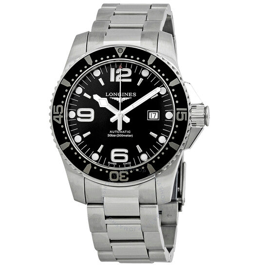 Longines, Hydroconquest Automatic 44 mm Black Dial Men's Watch