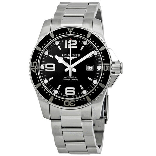 Longines, Hydroconquest Automatic 44 mm Black Dial Men's Watch