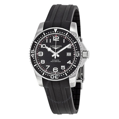 Longines, Hydroconquest Black Dial Black Rubber Men's Watch L36954532