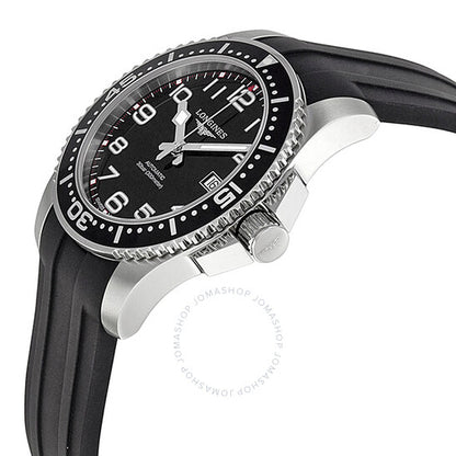 Longines, Hydroconquest Black Dial Black Rubber Men's Watch L36954532