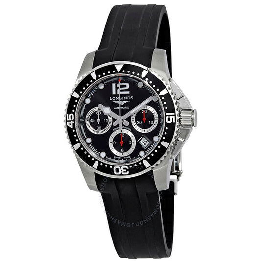 Longines, HydroConquest Chronograph Black Dial Men's Watch