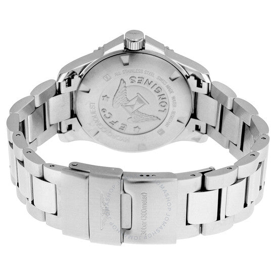 Longines, HydroConquest Black Dial Stainless Steel Men's Watch L36404566