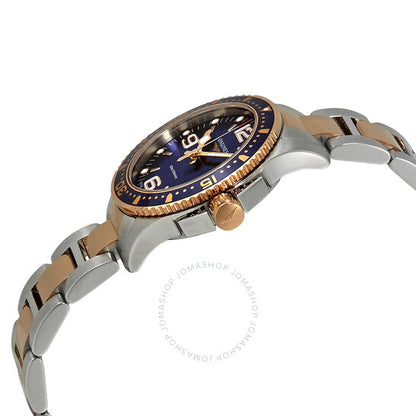 Longines, HydroConquest Blue Dial Ladies Two Tone Watch