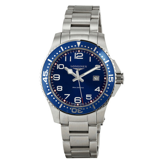 Longines, HydroConquest Blue Dial Stainless Steel Men's Watch
