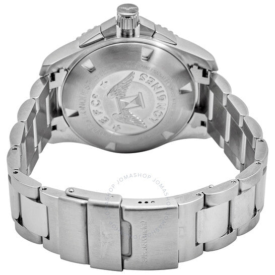 لونجين، ساعة هيدروكونكويست كرونوغراف أوتوماتيكية للرجال بمينا أزرق