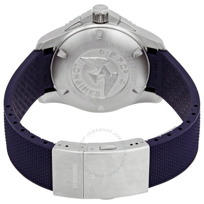 لونجين، ساعة هيدروكونكويست كرونوغراف أوتوماتيكية للرجال بمينا أزرق