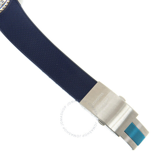 لونجين، ساعة هيدروكونكويست كرونوغراف أوتوماتيكية للرجال بمينا أزرق