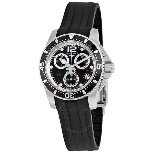 Longines, HydroConquest Chronograph Black Dial Men's Watch
