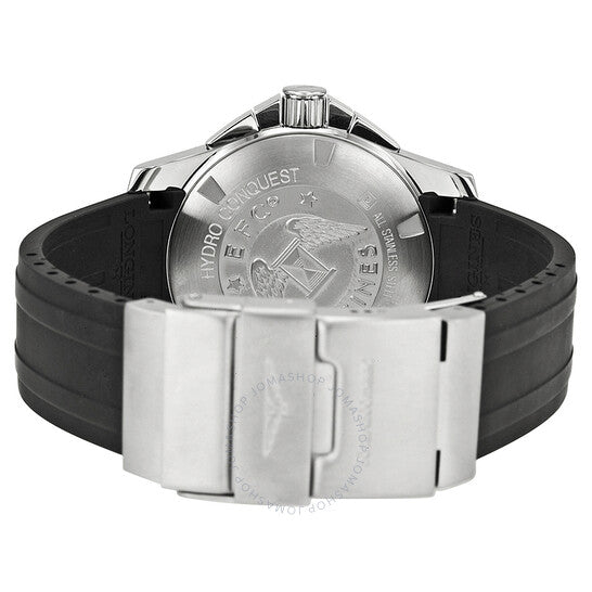 Longines, HydroConquest Chronograph Black Dial Stainless Steel Men's Watch