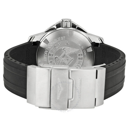 Longines, HydroConquest Chronograph Black Dial Stainless Steel Men's Watch