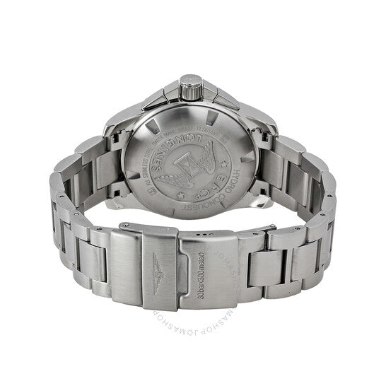 Longines, Hydroconquest Chronograph Black Dial Stainless Steel Men's Watch