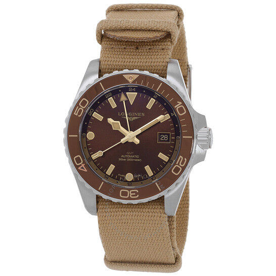 Longines, Hydroconquest GMT Automatic Brown Men's Watch