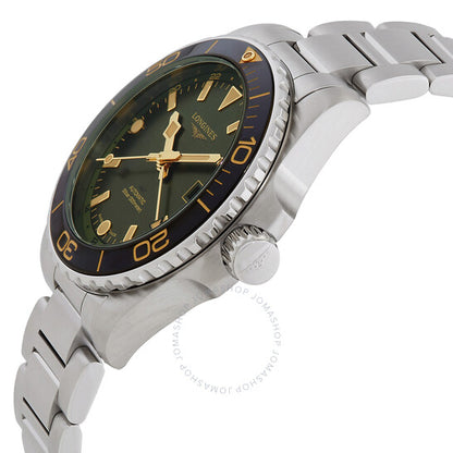Longines, Hydroconquest GMT Automatic Green Dial Men's Watch
