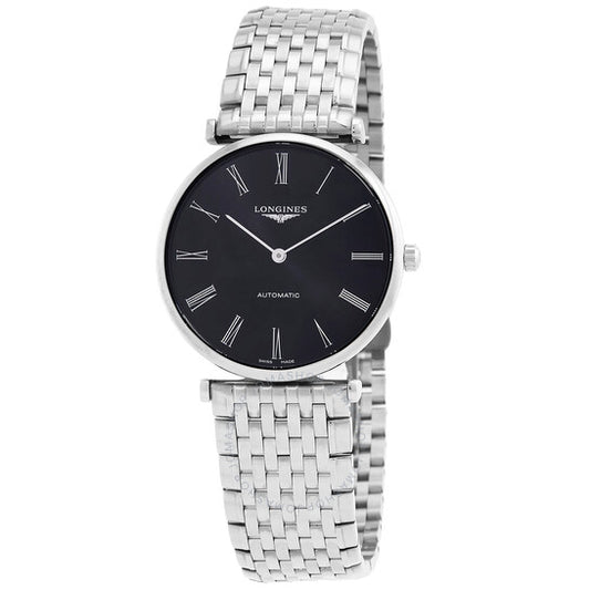 Longines, La Grande Automatic Black Dial Men's Watch