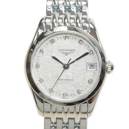 Longines, La Grande Automatic Diamond Silver Dial Ladies Watch