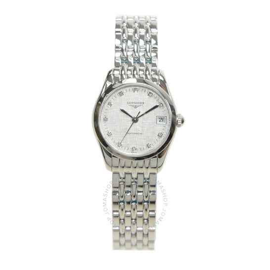 Longines, La Grande Automatic Diamond Silver Dial Ladies Watch