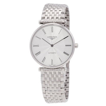 Longines, La Grande Automatic Silver Dial Men's Watch