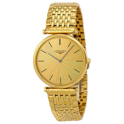 Longines, La Grande Classique 18kt Gold-plated Men's Watch L47092428