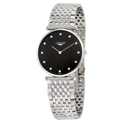 Longines, La Grande Classique Black Diamond Dial Men's Watch L47554586