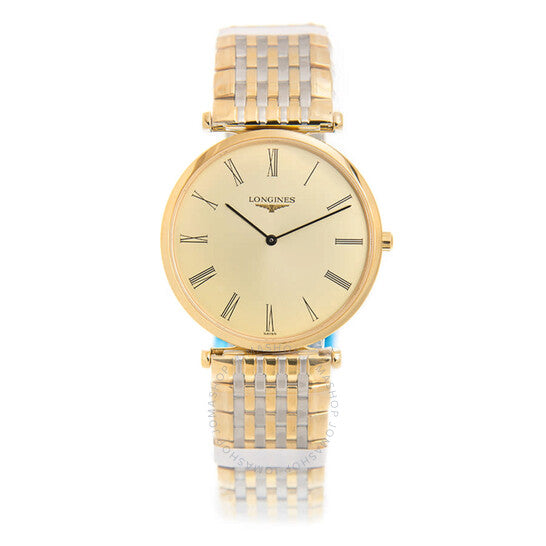 Longines, La Grande Classique Gold-tone Dial Steel Men's Watch